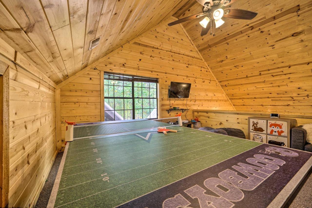 Cabin With Hot Tub And Games, 4 Mi To Beavers Bend! Broken Bow Extérieur photo